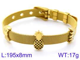 Stainless Steel Gold-plating Bracelet