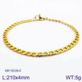 Stainless Steel Gold-plating Bracelet