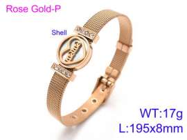 Stainless Steel Rose Gold-plating Bracelet