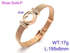 Stainless Steel Rose Gold-plating Bracelet