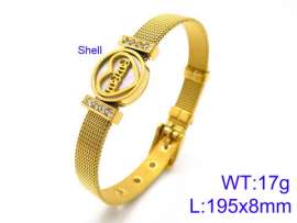 Stainless Steel Gold-plating Bracelet