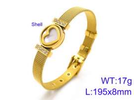 Stainless Steel Gold-plating Bracelet