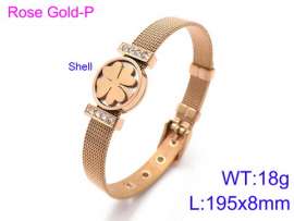 Stainless Steel Rose Gold-plating Bracelet