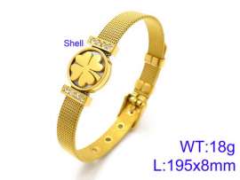 Stainless Steel Gold-plating Bracelet