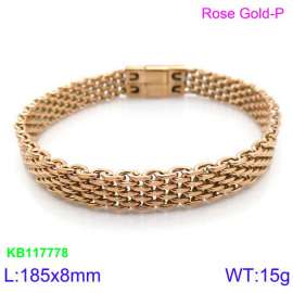 Stainless Steel Rose Gold-plating Bracelet