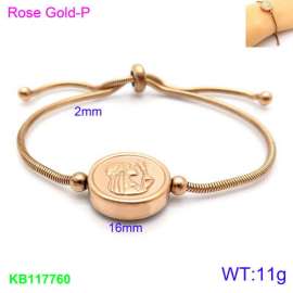 Stainless Steel Rose Gold-plating Bracelet