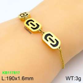 Stainless Steel Gold-plating Bracelet