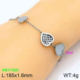 Stainless Steel Stone Bracelet