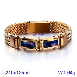 Stainless Steel Gold-plating Bracelet