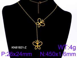 SS Gold-Plating Necklace