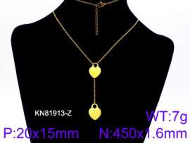 SS Gold-Plating Necklace