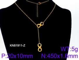 SS Gold-Plating Necklace