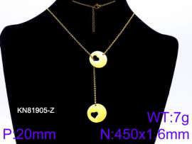 SS Gold-Plating Necklace