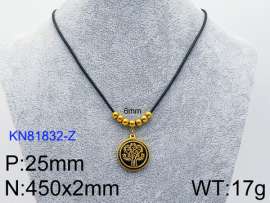 SS Gold-Plating Necklace