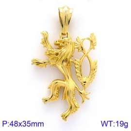 Stainless Steel Gold-plating Pendant c