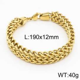 Stainless Steel Gold-plating Bracelet