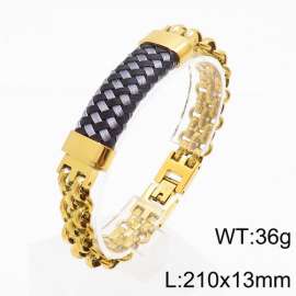 Stainless Steel Gold-plating Bracelet