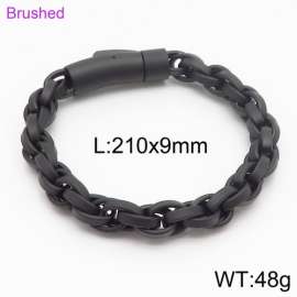 Stainless Steel Black-plating Bracelet