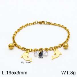 Stainless Steel Gold-plating Bracelet