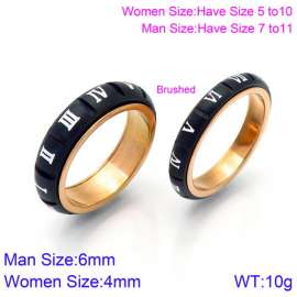 Stainless Steel Lover Ring