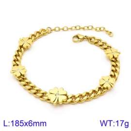 Stainless Steel Gold-plating Bracelet