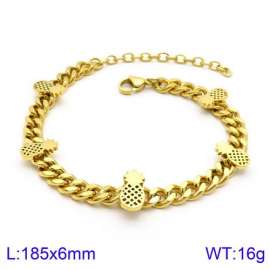 Stainless Steel Gold-plating Bracelet