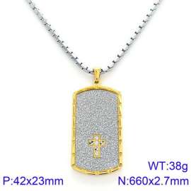 SS Gold-Plating Necklace