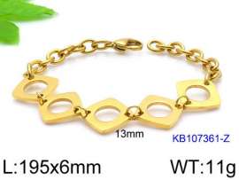 Stainless Steel Gold-plating Bracelet