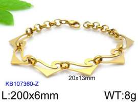 Stainless Steel Gold-plating Bracelet