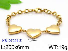 Stainless Steel Gold-plating Bracelet