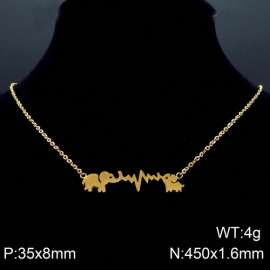 SS Gold-Plating Necklace