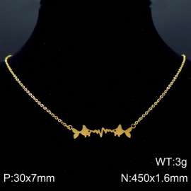 SS Gold-Plating Necklace