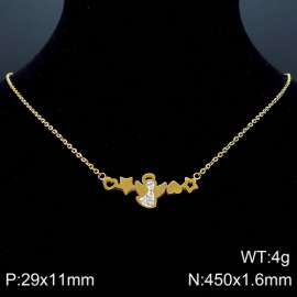 SS Gold-Plating Necklace