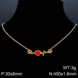 SS Gold-Plating Necklace