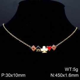 SS Gold-Plating Necklace