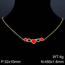 SS Gold-Plating Necklace