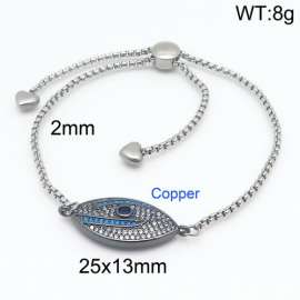 Stainless Steel Stone Bracelet