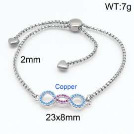 Stainless Steel Stone Bracelet