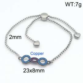 Stainless Steel Stone Bracelet