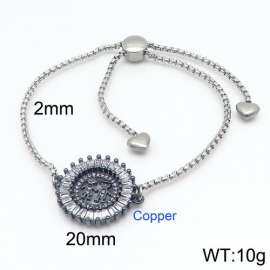 Stainless Steel Stone Bracelet