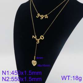 SS Gold-Plating Necklace