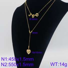 SS Gold-Plating Necklace