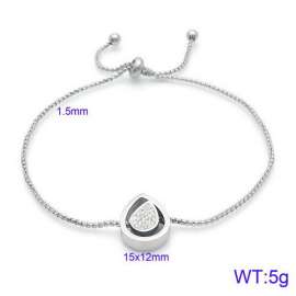 Stainless Steel Stone Bracelet