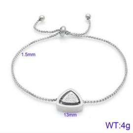 Stainless Steel Stone Bracelet