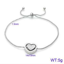 Stainless Steel Stone Bracelet