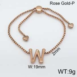 Stainless Steel Rose Gold-plating Bracelet