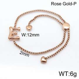 Stainless Steel Rose Gold-plating Bracelet