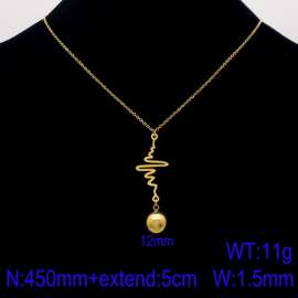 SS Gold-Plating Necklace