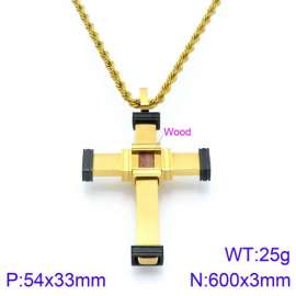 SS Gold-Plating Necklace