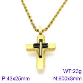 SS Gold-Plating Necklace